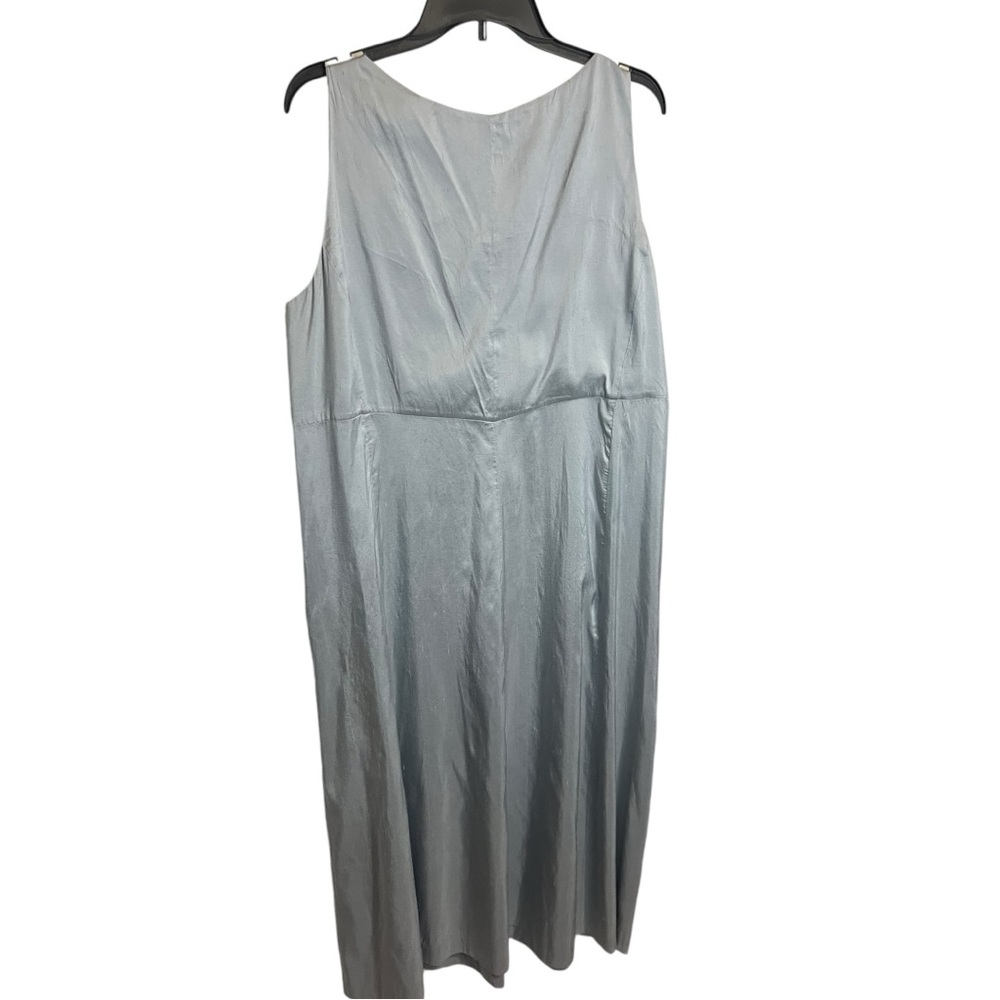 Eileen Fisher Textured Silk Dress and Jacket - Picture 6 of 12